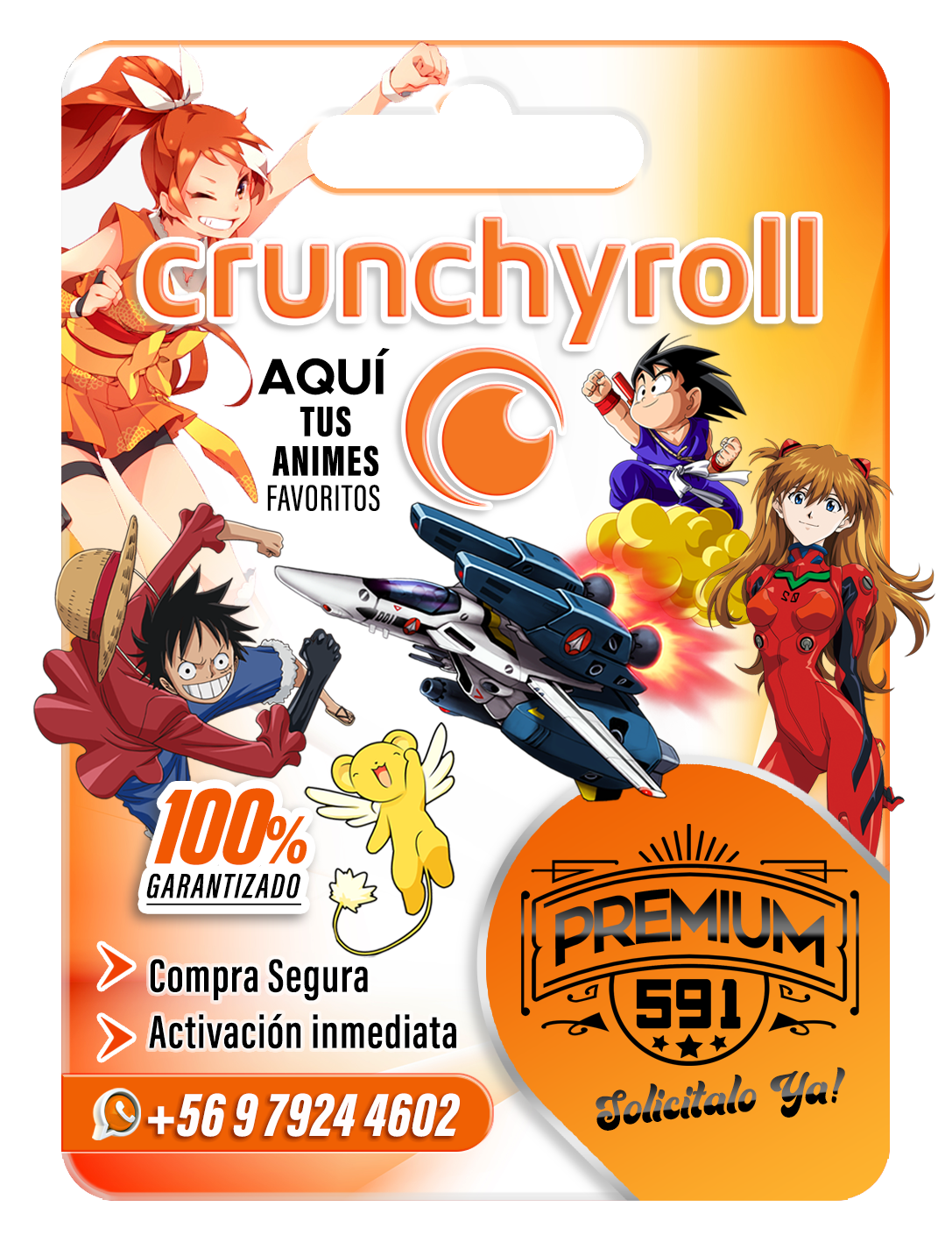 Crunchyroll Bolivia: Suscripción Mensual para Ver Anime en Streaming